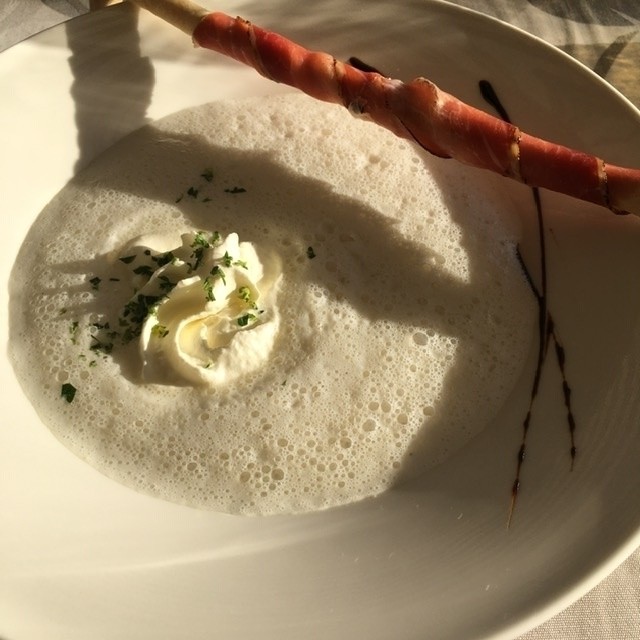 Spargelcremesuppe - Landhotel Gressenbauer - Hinterstoder