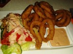 ClockTower - Onion Rings (EUR 6,80) - Clocktower American Bar & Grill - Wien-Süd - Brunn am Gebirge