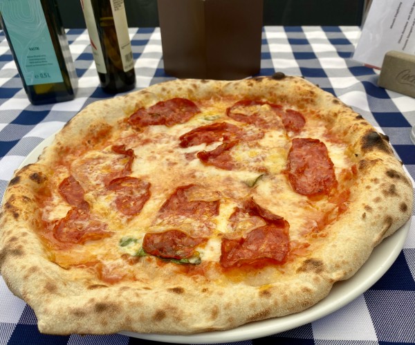 Pizza Picante 13€ -  (neapolitanische Art) - toller Teig & perfekter Belag - Pizza Preferita - Wien