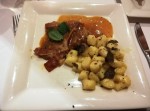 Saltimbocca vom Milchkalb, mit hausgemachten Trüffel Gnocchi, geschmacklich ... - Tartufo - Wien