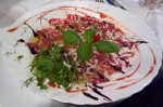 Getrüffeltes Rindscarpaccio, köstlich - Rudi's Beisl - Wien