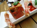 Huth da moritz - 1.Gang-Antipasti da moritz (Beef Tartare- Caprese mit ... - HUTH da moritz - Wien