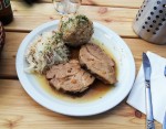 Schweinsbraten vom Schopf, herrlich! - Traisnerhütte - Lilienfeld