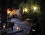 Ambiente bei Nacht im Garten - Markgraf Wirtshaus - Klosterneuburg