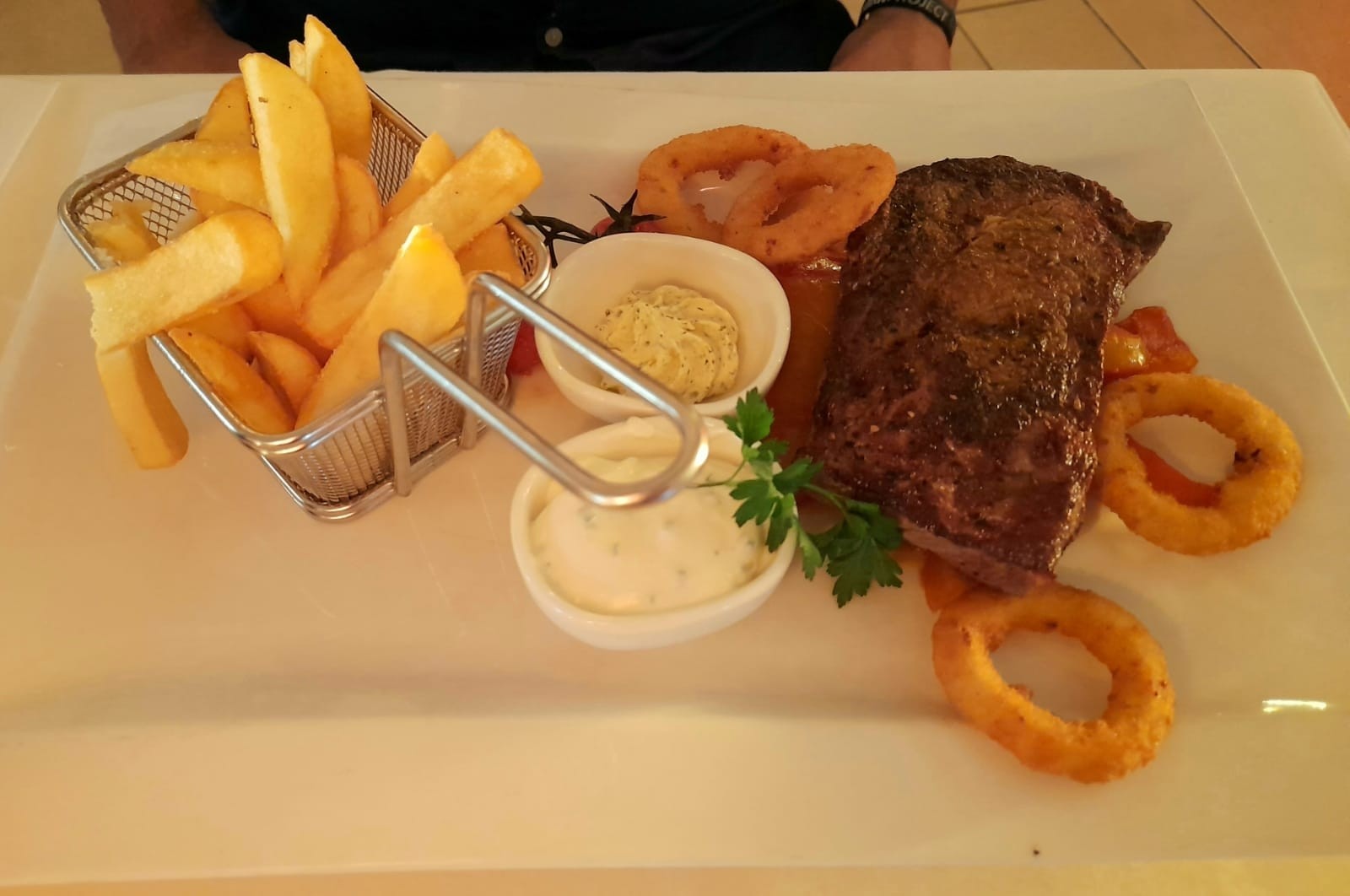 Rib Eye - Cafe Restaurant Seerose (Strandbad Krainz) - St. Kanzian am Klopeinersee