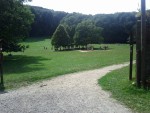 Jägerwiese vor der Terrasse - Gasthof zum Agnesbrünnl - Wien