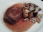 Filet vom Wienerwald-Rind mit Pfeffersauce & Gröst'l ('Ladysteak' - EUR 17,50) - Alexander - Perchtoldsdorf