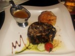 Tender Loin Steak (450g), Potato Gratin, Soft Pepper Sauce - Harley Davidson - Clocktower American Bar & Grill - Graz