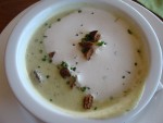 Bärlauchrahmsuppe (5,10 Euro). - Wirtshaus am See - Bregenz