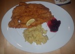 Wiener Schnitzel vom Schwein - Gasthof Neue Post - Mondsee