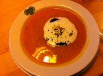 Kürbiscremesuppe - Salm Bräu - Wien