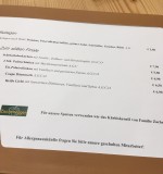 Speisekarte - Stockinger - Unterpremstätten