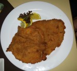 Steirerschnitzel mit Senf und Kren mariniert