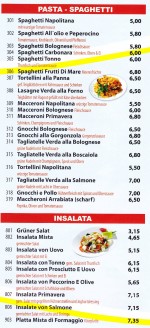 Pizzeria Primavera Speisekarte Seite 3 - Pizzeria Ristorante Primavera - Wien