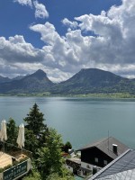 Aussicht von der Terrasse - Paul der Wirt - St. Wolfgang