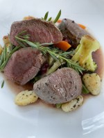 Filet vom Reh - wunderbar! - Gusto im Wörtherhof - RAURIS