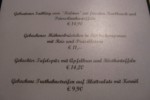 Aus der Speisekarte - Hauptspeisen - Gasthaus Di Gallo - Graz