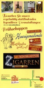 Zum Brandtner - Flyer - Zum Brandtner - Wien