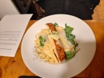 Zitronen, Ricotta, Parmesan Linguine mit Babyspinat, Lachsfilet und ... - Edelsberger Wirtin - Baden