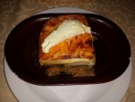 Mousaka (Auberginen, Kartoffelscheiben, Faschiertes und Bechamelsauce) - Ambrosia - Wien