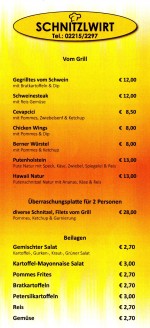 Schnitzlwirt Oberhausen - Flyer-03 - Schnitzlwirt - Oberhausen