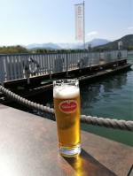 Reparaturseidl vorm Cupfinale am Wörthersee. Der Schaum war beim servieren da! - Villa Lido - Klagenfurt