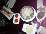 Dimsum-Kombi, Rainbowmaki, Wakame und Hummersuppe - ShanghaiTan - Wien