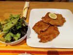 Schnitzel vom Schwein. Etwas zäh und uninteressant - sieben:schläfer - Falkenstein