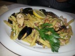 Penne all olio e Frutti di mare - Pasta - Mödling