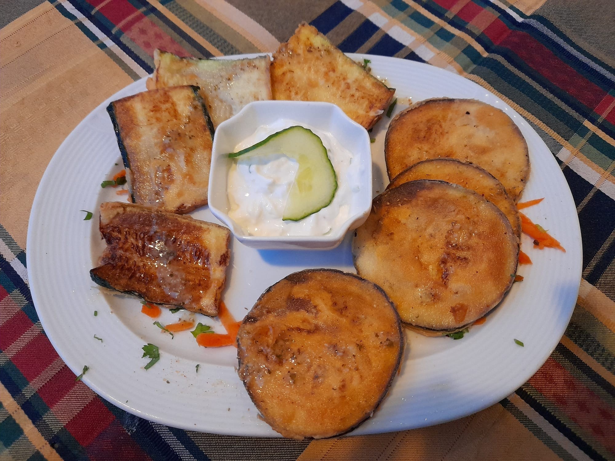 Frittierte Zucchini - Taverna Mythos - St. Kanzian