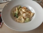 Tortelloni in Spargelragout mit Kräutern - Mortons Lounge - Wien