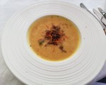 Erdäpfelschaumsuppe mit schwarzem Trüffel - Jamek - Joching in der Wachau