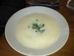 Fischsuppe (sehr viel Schaum) - Goldfisch - Wien