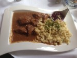 Bierfleisch mit hausgemachten Spätzle - Gasthaus Hintersee - Hintersee