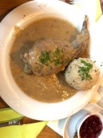 Feldhase mit Semmelknödel
köstlich!!! - Gasthaus Breinreich - Wittau