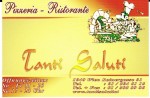 Tanti Saluti Visitenkarte - PIZZERIA RISTORANTE TANTI SALUTI - Wien