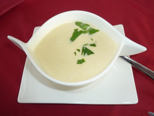 Kartoffel-Knoblauch-Cremesuppe - Schillerpark - Bregenz