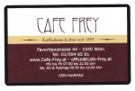 Cafe-Restaurant Frey Visitenkarte - Cafe Frey - Wien