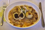 Zum Alten Beisl - Grammelknödel mit Gabelkraut und Safterl - sehr gut