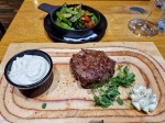 Filetsteak klein 26,-- + Trüffelmayo 3,-- + Grillgemüse 6,-- - Amterl Baden - Baden