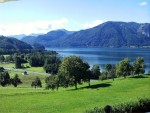 Landzeit Mondsee - Blick über den Mondsee