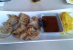 Mishi - Gebratene Teigtaschen 'Jiaozi' mit Fleisch 6 Stk (EUR 3,80) - Mishi Asia Restaurant - Wien