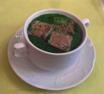 Leberschnittensuppe, köstlich - Minoritenstüberl - Wien