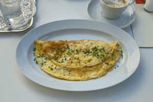 Dommayer - Tadelloses Schinken-Käse Omelette zum Frühstück - Dommayer - Wien