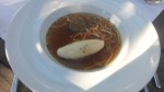 Rindsuppe mit Frittaten, Griesnockerl und Leberknödel - Restaurant Weingut Nigl - SENFTENBERG