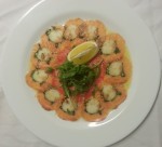 Fischcarpaccio (Thunfisch, Lachs und Seeteufel) - Sapori d'Italia - Wien