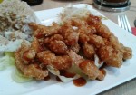 Asia-Restaurant WOW - Knuspriges Sesam-Huhn (€ 6,90 - Menü M4) - WOW - Wien