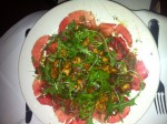 Carpaccio mit Eierschwammerl - La Tavolozza - Wien