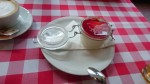 Panna Cotta con Fragola - Pizzeria Pozzuoli - Wien