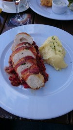 Prosciutto Wrapped Chicken Breast, Stuffed with Buffalo Mozzarella, Champ ... - O'Connors Old Oak - Wien